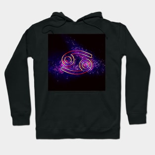 Cancer (Retro Cancer Zodiac) Hoodie